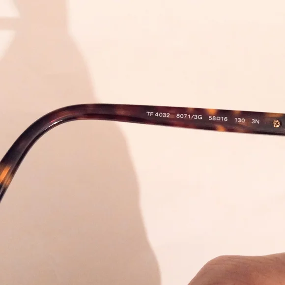 Rare 1980s  Tiffany&Co. Tortoise Women's Frames Eyeglasses Sunglasses - Picture 5 of 16